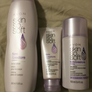 Skin so soft firm and restore set